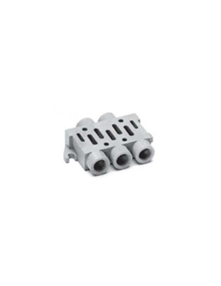 Sub-base individual ISO-1 conex. laterales G1/4" (BF-1061) | Velfair