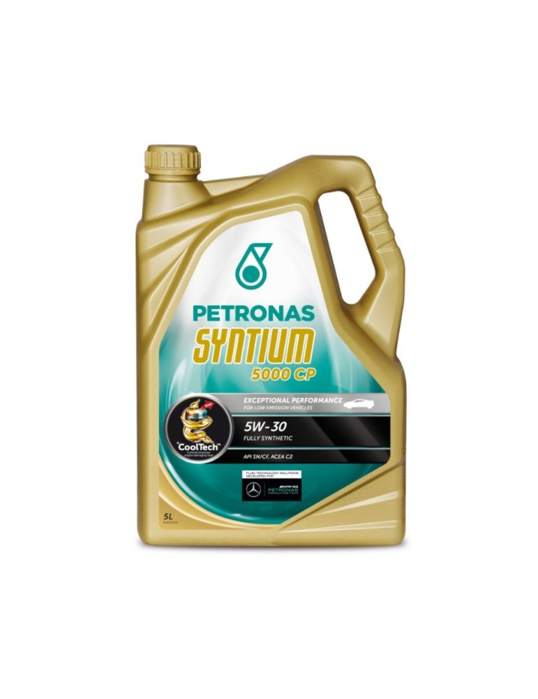 Aceite de Motor Petronas Syntium 5000CP 5W30 5L | Velfair