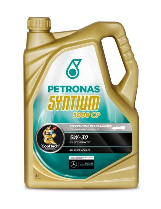 Aceite de Motor Petronas Syntium 5000CP 5W30 5L | Velfair