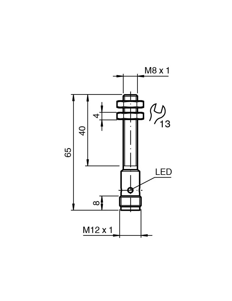 SENSOR INDUCTIVO NBB2-8GM40-A2-V1 PEPPERL+FUCHS